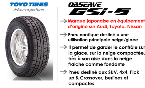 195/70 R14 91Q TOYO OBSERVE GSI5